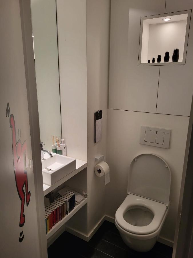 Gezellige Moderne Woning Met Zwemvijver ฮาลเลอ ภายนอก รูปภาพ